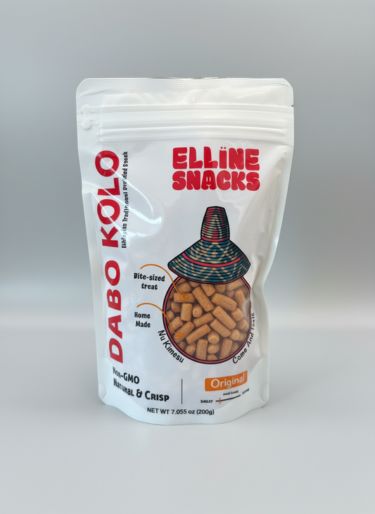 Non-Spicy Traditional Ethiopian Snack (Dabo Kolo)